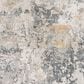Surya Aisha 8"10" x 12"4" Charcoal, Gray, Light Gray and Mustard Area Rug, , large