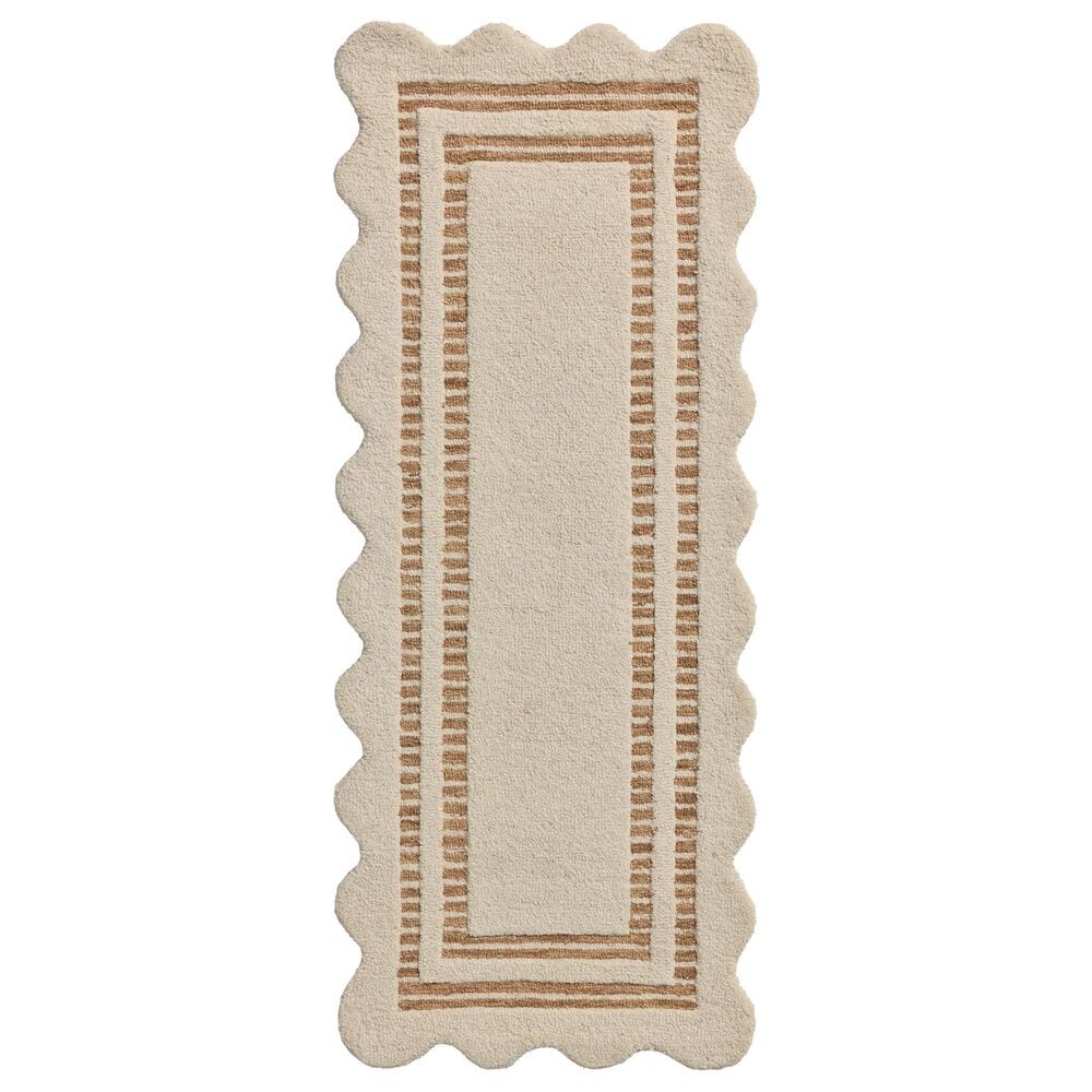Loloi II Scottie 2"6" x 9"9" Ivory and Rust Runner, , large