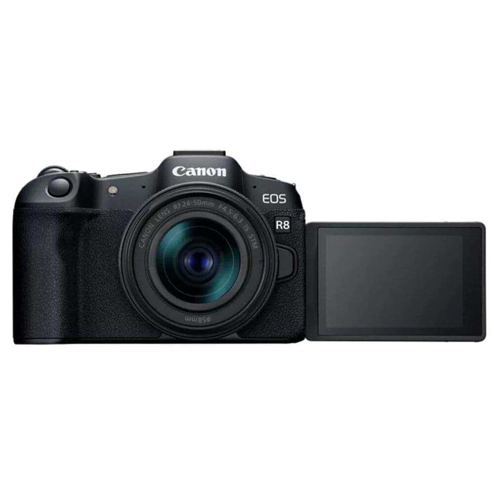 Canon EOS R8 RF24-50mm F4.5-6.3 IS STM Lens Kit Mirrorless Camera, , large