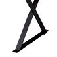 Furniture of America Krause Writing Desk in Oak and Black, , large