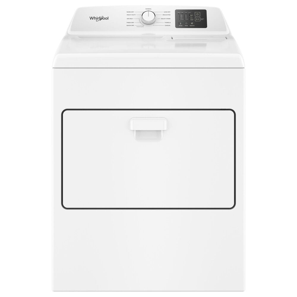 Whirlpool 7 Cu. Ft. Gas Dryer with AutoSensing and Wrinkle Shield Option in White, , large