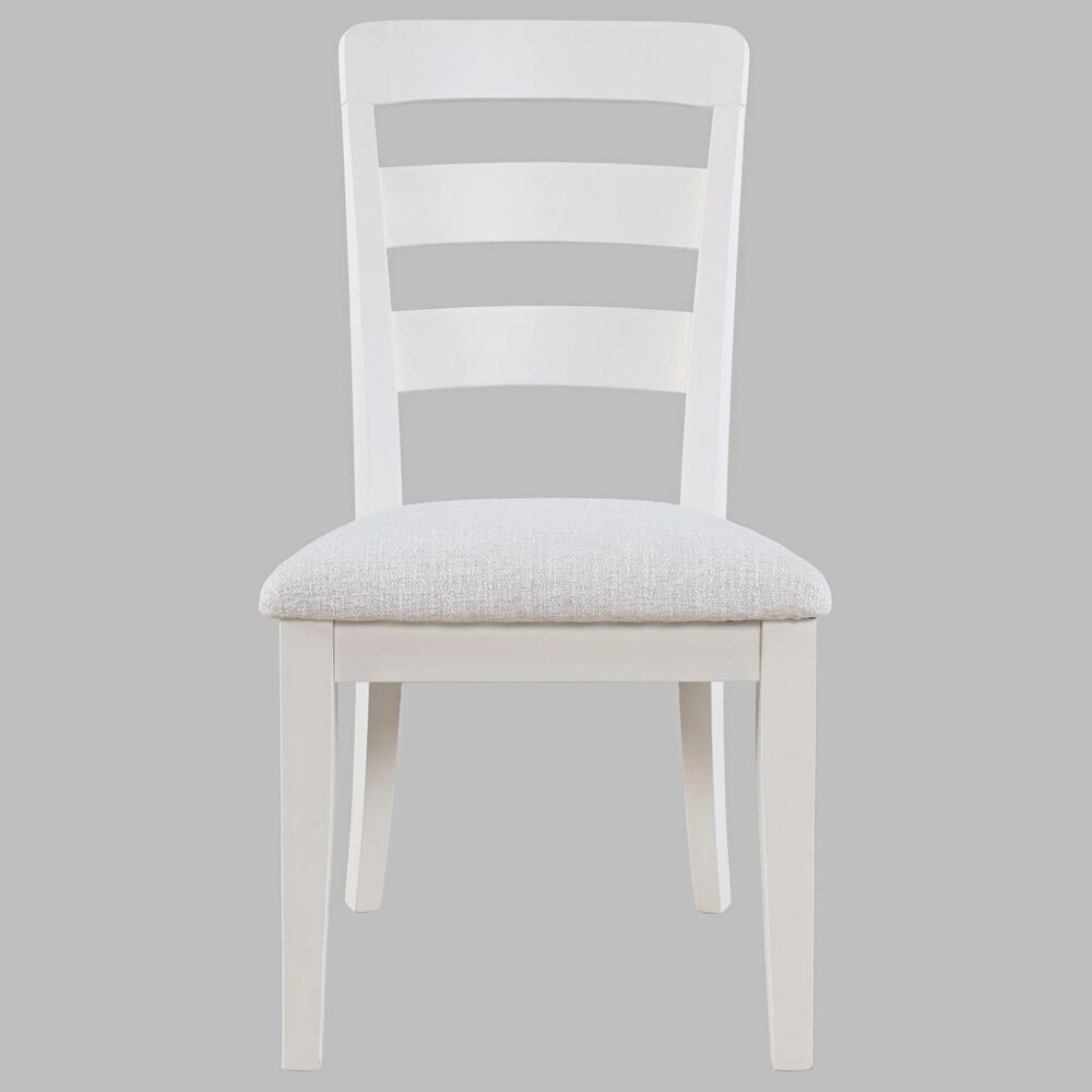 Waltham Westport 7-Piece Rectangular Dining Set in White, , large