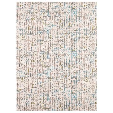 Drew and Jonathan Home Expressions Wellspring 91668-10038 2" x 3" Oyster Scatter Rug, , large