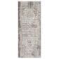 Surya Presidential PDT-2311 3"3" x 8" Charcoal, Ivory, Blue and Orange Runner, , large