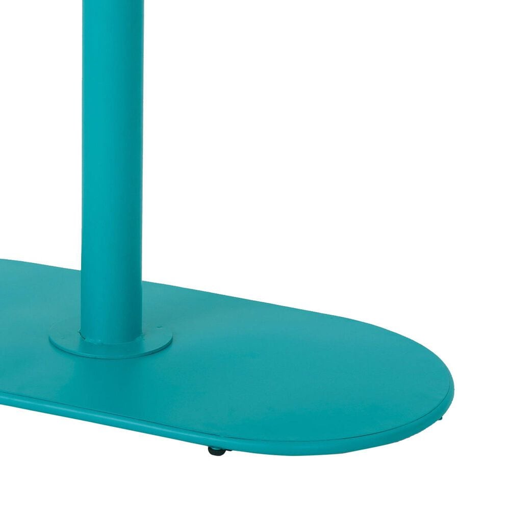 Hearth and Haven Santa Monica 3-Piece Outdoor Bistro Set in Teal, , large