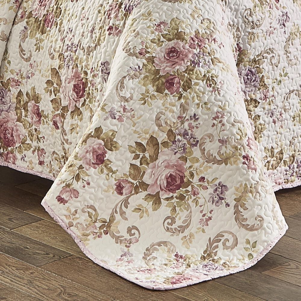 Royal Court Chambord 2-Piece Twin Quilt Set in Lavender, , large