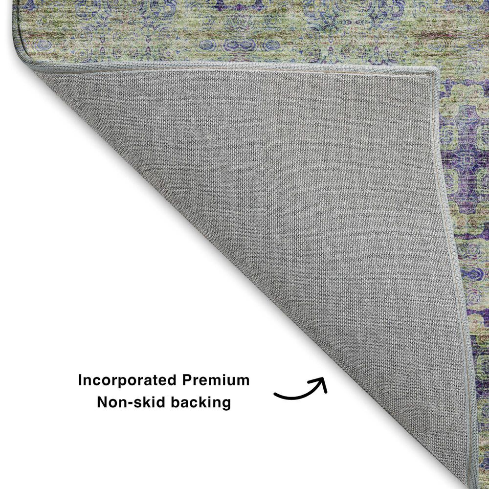 Dalyn Rug Company Trevi 1&#39;8&quot; x 2&#39;6&quot; Purple Area Rug, , large