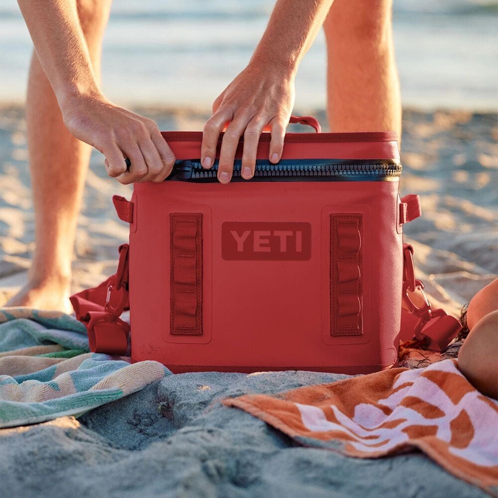 YETI Hopper Flip 12 Soft Cooler in Rescue Red, , large