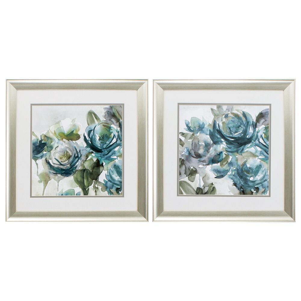 Propac "Secret Garden" Wall Art in Blue (Set of 2), , large