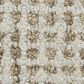 L&R Resources Criss Cross Beige and Ivory 12" x 15" Area Rug, , large