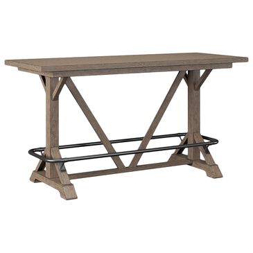 Golden Wave Furniture Benton Trestle Bar Table in Brown, , large
