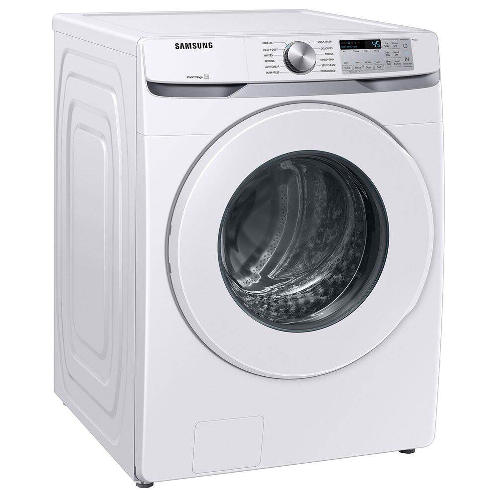 Samsung 5.1 Cu. Ft. Front Load Washer with Vibration Reduction Technology in White, , large