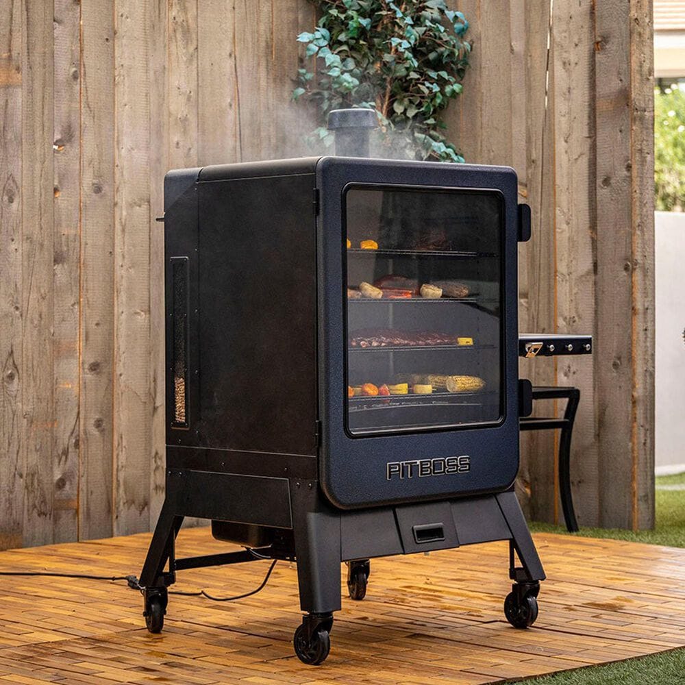 Pit Boss Navigator 6-Series Vertical Pellet Smoker in Black, , large