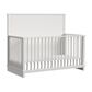 Mayberry Hill Wyller Crib with Guard Rail in White, , large