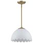 Golden Lighting Dorinda 1-Light Pendant in Brushed Champagne Bronze, , large