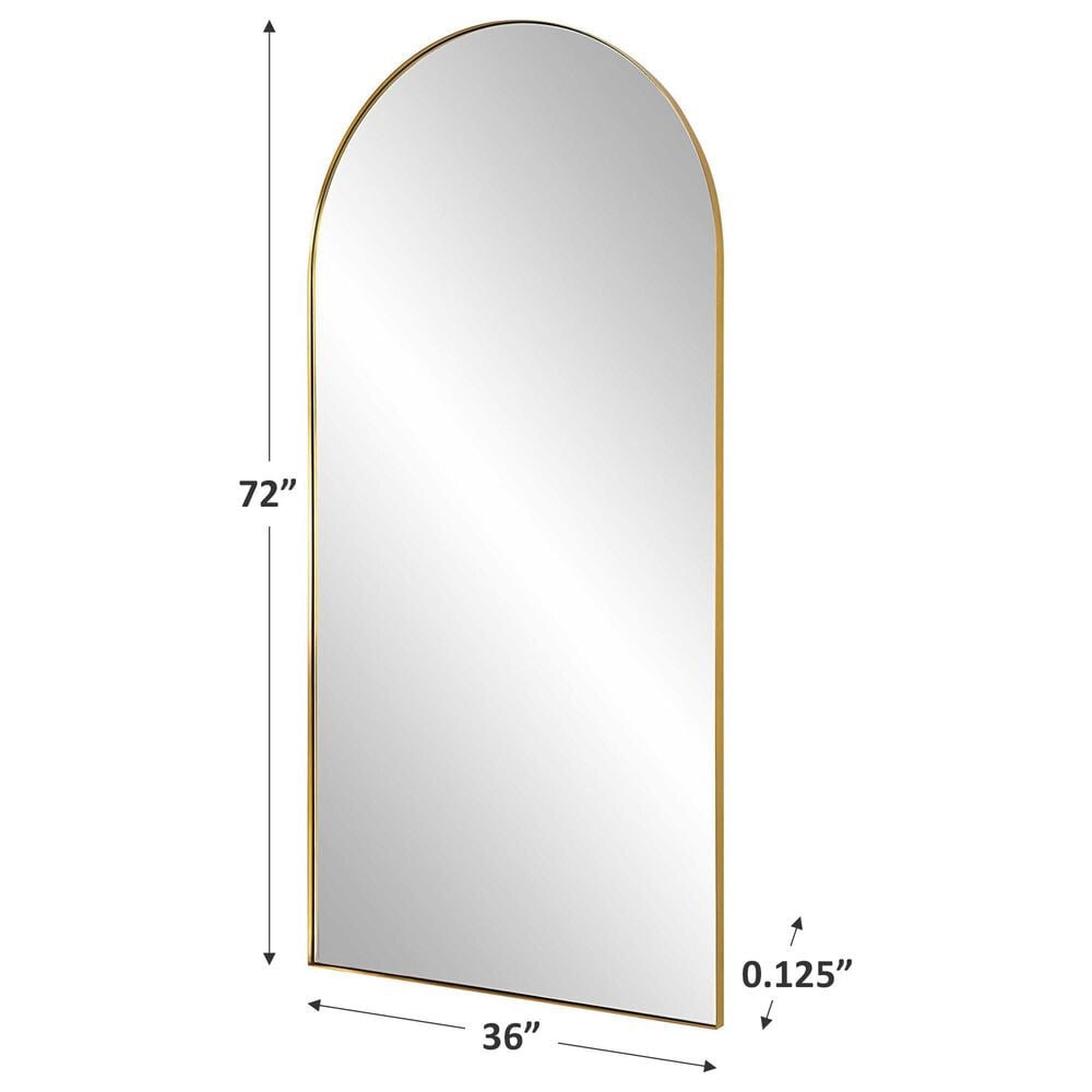 Uttermost Crosley Mirror in Brass, , large
