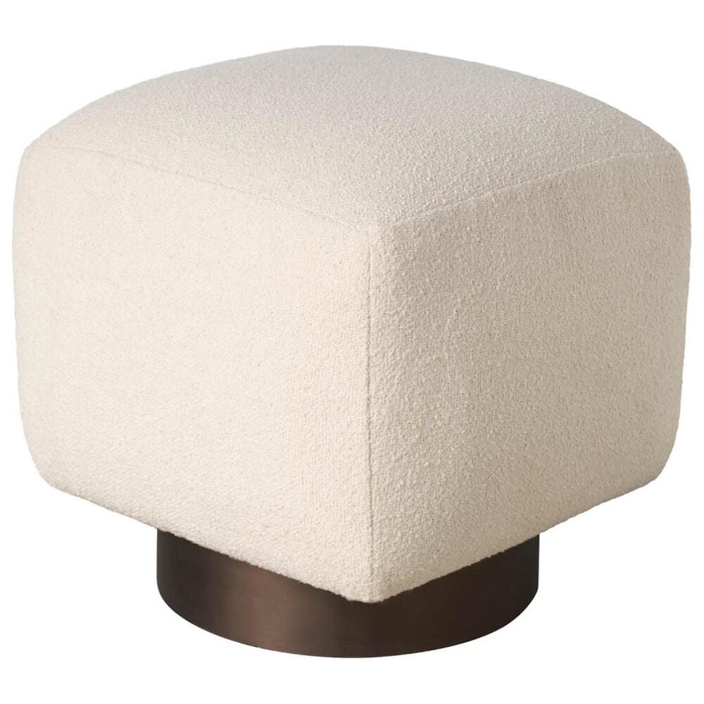 Universal Furniture Modern Sola Pouf in Berber Fleece, , large
