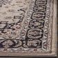 Safavieh Lyndhurst 2"3" x 12" Cream and Anthracite Runner, , large