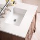 James Martin Vanities Addison 30" Single Vanity Cabinet in Mid Century Acacia with 3 cm White Zeus Quartz Top and Rectangular Sink, , large