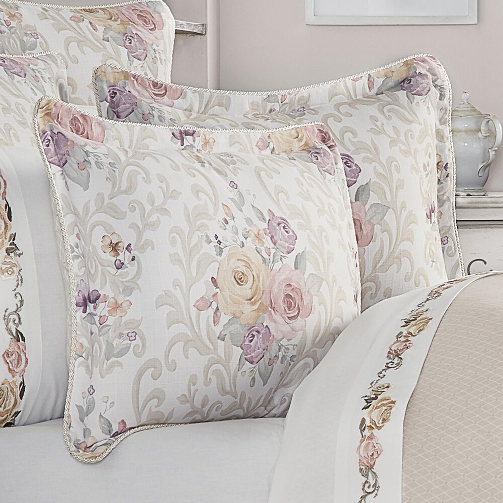 J. Queen New York Chardonnay 4-Piece California King Comforter Set in Ivory, , large