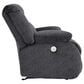 Ashley Burkner Power Rocker Recliner in Marine Velvet, , large