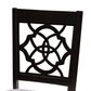 Baxton Studio Renaud Dining Chair in Grey/Dark Brown (Set of 2), , large
