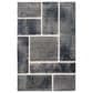 Central Oriental Stonington Demi 7"10" x 9"10" Denim and Zinc Area Rug, , large