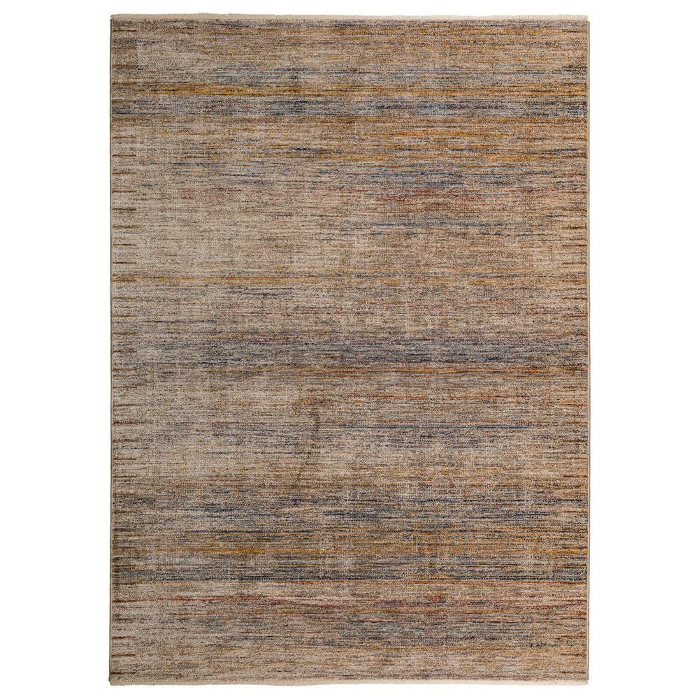 Dalyn Rug Company Neola Solid 2"3" x 7"10" Taupe Runner, , large