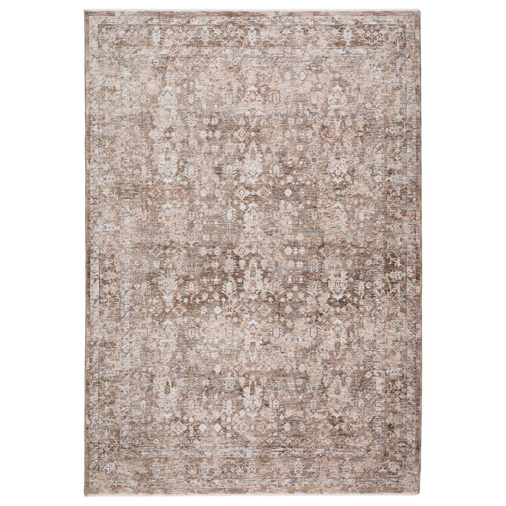 Dalyn Rug Company Vienna VI6 1"8" x 2"6" Chocolate Area Rug, , large