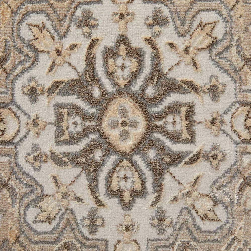 Feizy Celene 2&#39; x 3&#39; Beige and Brown Area Rug, , large