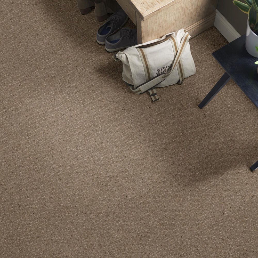 Shaw Detailed Elegance Patterned Carpet in Flax, , large