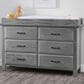 Oxford Baby Willowbrook Changing Topper in Graphite Gray, , large