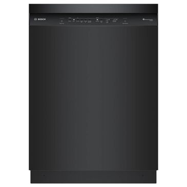 Bosch 100 Series 24" Built-In Smart Dishwasher with 8 Wash Cycles in Black, , large