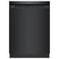 Bosch 100 Series 24" Built-In Smart Dishwasher with 8 Wash Cycles in Black, , large
