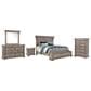 Chapel Hill Madison Ridge 5-Piece King Storage Bedroom Set in Bluff Gray, , large