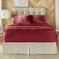 J. Queen New York Royal Fit 4-Piece Full Sheet Set in Burgundy, , large