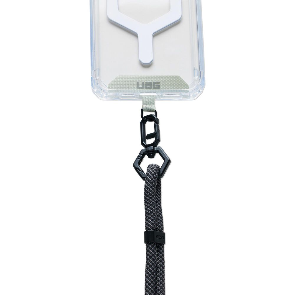 UAG Civilian Crossbody Slim Lanyard in Graphite and Black, , large