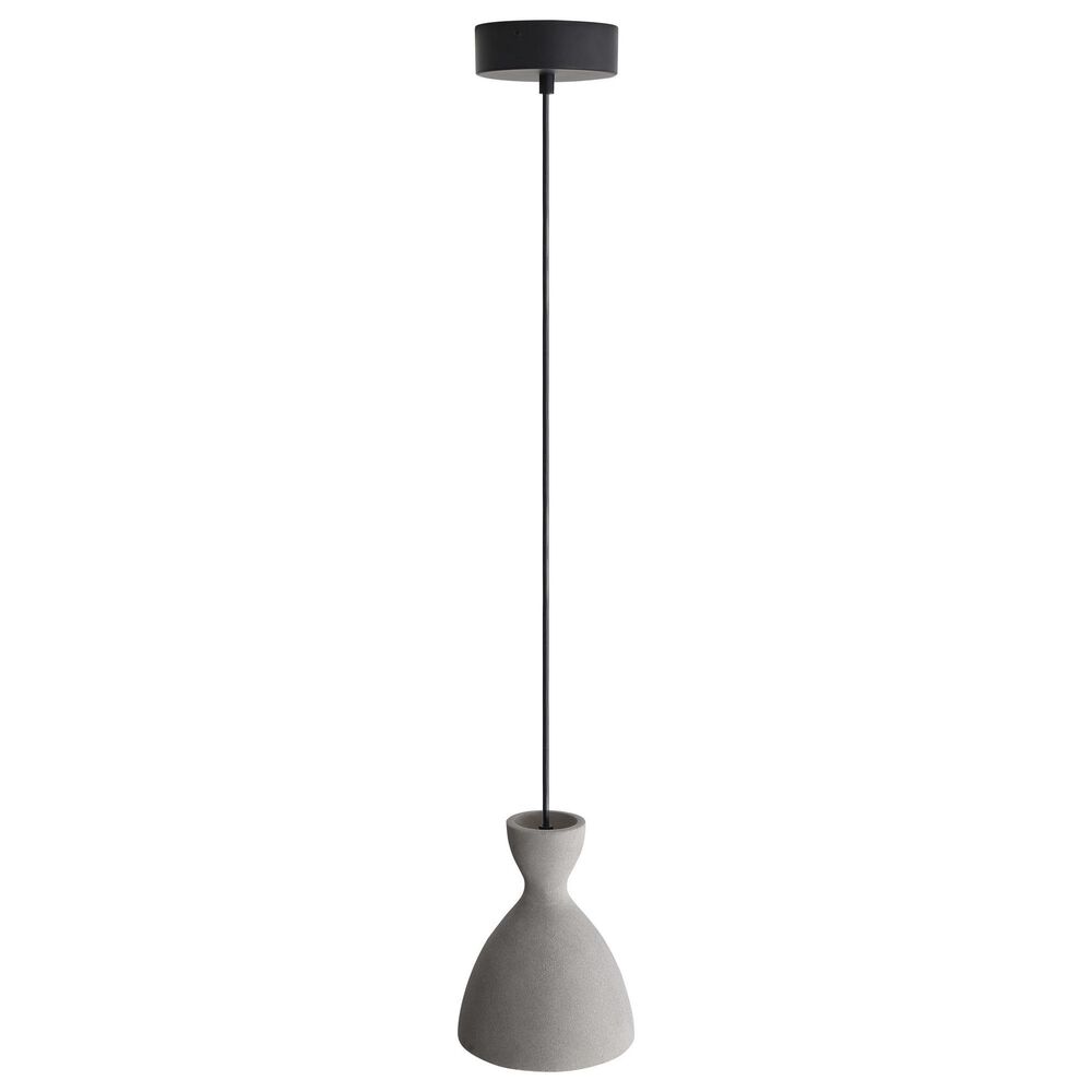 Golden Lighting Aethera 7" 1-Light LED Pendant in Grey, , large