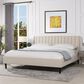 Jennifer Taylor Home Aspen King Platform Bed in Light Beige, , large