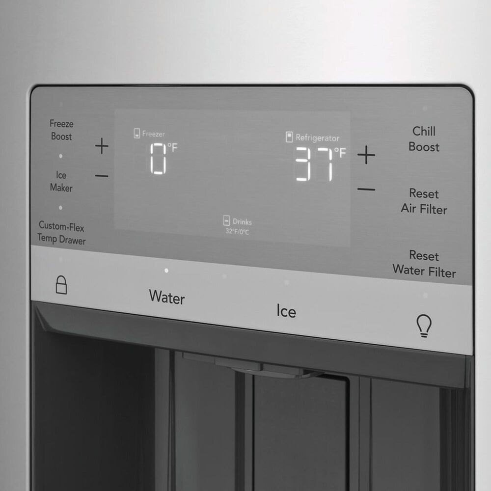 Frigidaire 26.3 Cu. Ft. 4-Door French Door Refrigerator in Fingerprint Resistant Stainless Steel, , large