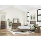 Ashley Elbrim Full Bed with Footboard Storage in Weathered Brown, , large
