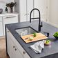 Blanco Rivana Semi Pro Kitchen Faucet 1.5 GPM in Matte Black, , large