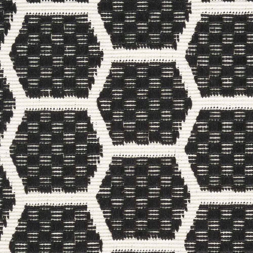 Nourison Twist Reversible 8&#39; x 10&#39; Black Indoor/Outdoor Area Rug, , large