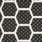 Nourison Twist Reversible 8" x 10" Black Indoor/Outdoor Area Rug, , large