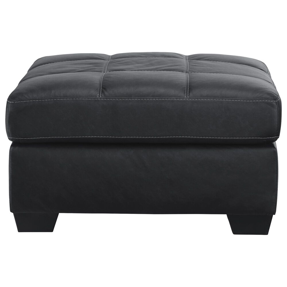 Ashley Barlin Mills Oversized Accent Ottoman in Carbon, , large