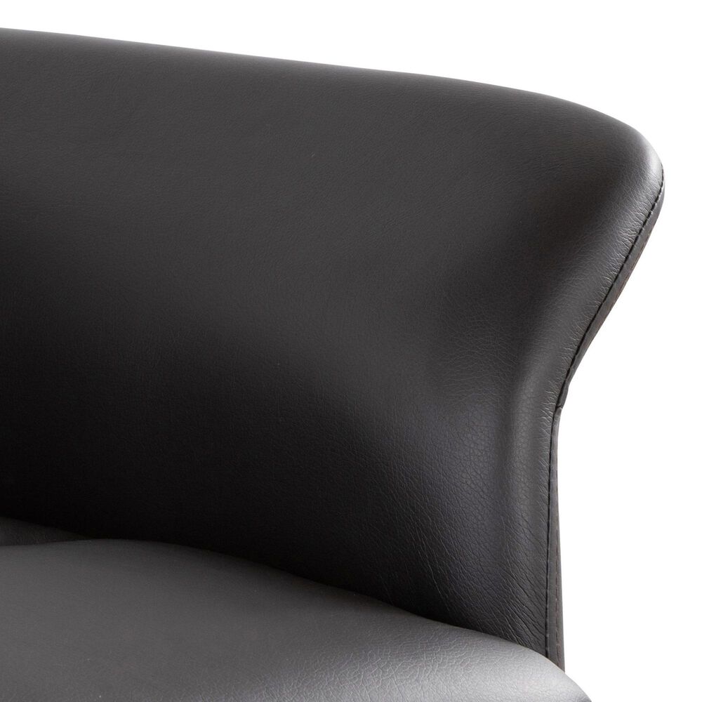 Lumisource Petal Accent Chair in Espresso, , large