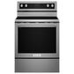 KitchenAid 4pc Kitchen Package with Refrigerator, Range, Microwave, and Dishwasher in Stainless Steel, , large
