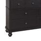 Riva Ridge Oxford 6-Drawer Dresser in Black, , large