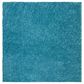 Safavieh August Shag 9" Square Turquoise Area Rug, , large