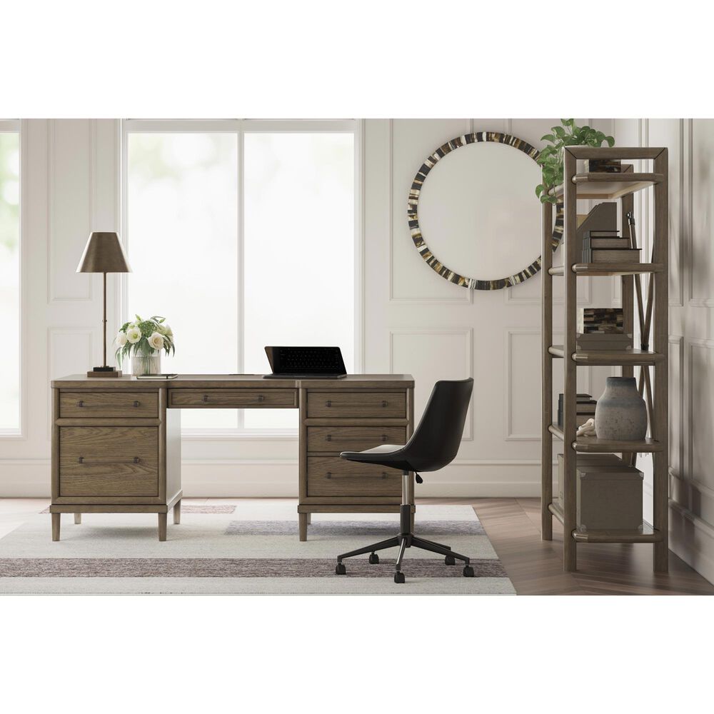 Ashley Roanhowe Bookcase in Brown, , large